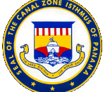 English: Posted on the Panama Canal Society website. This seal was created by the federal government of the United States and constitutes the seal of the Panama Canal Zone, a former territory under the administration of the US government. It was created o