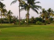 golfveld / golf course (Photo taken in Goa, India)