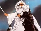 Gandalf in Ralph Bakshi's animated version of The Lord of the Rings.