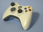 A controller from an Xbox 360.