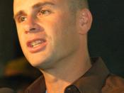 Jamie Walters at a fundraiser for Drop in the Bucket.