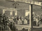 Signing the Treaty of Tientsin, 1858.