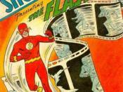 Showcase #4 (Oct. 1956), the launch of comics' Silver Age. Cover art by Carmine Infantino and Joe Kubert.