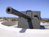 BL 9.2 inch Mk X gun of Oliver's Battery, on Rottnest Island, Western Australia