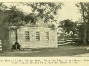 Picture of location where Tory Captain Richard Miller fell in Selden New York in 1776