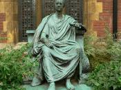 English: Statue of William Pitt, Pembroke College This statue is just outside the Library, and the plaque just says Pitt, without telling us which Pitt. The college website says it is William Pitt the Younger, the youngest ever British Prime Minister at t