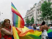 Défilé de PASTT à la Gay Pride à Paris en France