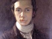 English: Self-portrait by William Hazlitt