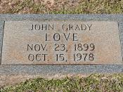 John Grady Love (1899-1978)