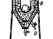Constant pressure calorimeter, engraving made by madame Lavoisier for thermochemistry experiments