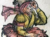 Merlin, from the Nuremberg Chronicle (1493).
