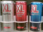 English: XL energy drink