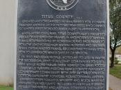 Titus County C.S.A., Mount Pleasant, Texas Historical Marker