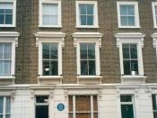 23 Fitzroy Road, London : The house where Sylvia Plath committed suicide. It was also W.B. Yeats's residence for a while.
