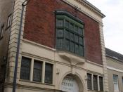 Antique Centre - High Street, Downham Market - former Regent Cinema - window