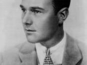 English: William Haines as he appeared in his first part-talkie Alias Jimmy Valentine (1928). Studio publicity portrait