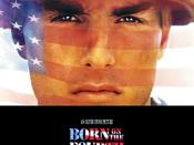 Film poster for Born on the Fourth of July (film) - Copyright 1989, Universal Pictures
