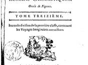 English: Cover of a 1787 book published in Amsterdam, regrouping tales of imaginary travels by Lucian of Samosata (