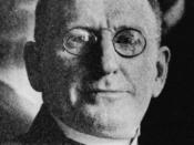 English: William Joseph Simmons, founder of the second Ku Klux Klan, October 1921.