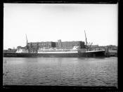 SS SOPHOCLES at the Aberdeen wharf at Millers Point, Sydney