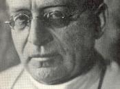 Copyright expired photo of Pope Pius XI after election in 1922