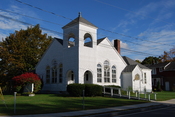 English: Christian Church Disciples of Christ in Brunswick, New York, United States