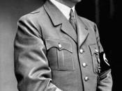 According to Bullock, Hitler was an opportunistic adventurer devoid of principles, beliefs or scruples.