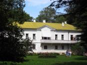 Tolstoy's house at Yasnaya Polyana, today a museum.