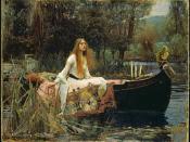 The Lady of Shalott, based on The Lady of Shalott by Alfred Lord Tennyson.