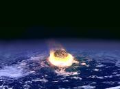 The impact of a meteorite or comet is today widely accepted as the main reason for the Cretaceous-Tertiary extinction event.