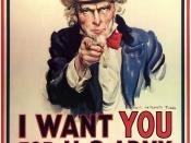 English: Uncle Sam recruiting poster.