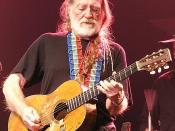 English: Willie Nelson and his guitar 