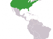 USA & Uruguay locator map