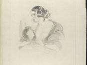 English: Caroline Norton engraved portrait