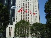 The Bank of China Building stood as the tallest building in Hong Kong from 1950 until 1966.