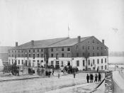 English: Libby-Prison in April 1865 Deutsch: Das Libby-Gefängnis im April 1865