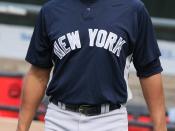 English: Alex Rodriguez, New York Yankees player.