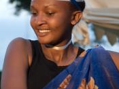 Rwandan dancer.