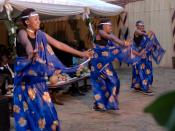 Rwandan dancers