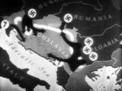 An animation depicting the Axis invasion of Yugoslavia from the The Battle of Russia, the fifth film in the Why We Fight series.