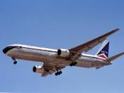 Delta Air Lines Boeing 767-332; N138DL@LAS;01.08.1995