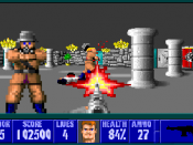 Although it was not the earliest shooter game with a first-person perspective, Wolfenstein 3D is often credited with establishing the first-person shooter genre.