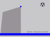 English: Lampard's disallowed goal in the 2010 World Cup game against Germany is analysed using Newton's laws of motion. The spin of the ball causes it to bounce out of the goal.
