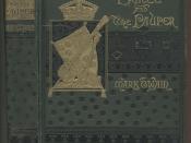 The Prince and the pauper bookcover