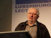 Culture Wars - Kulturkriege. Luxemburg Lecture mit Terry Eagleton