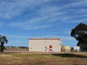 English: Country Fire Authority shed at Rowsley, Victoria