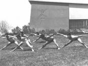 Front of Wingate Physical Education Institute, 1959