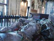 Monument to King Henry IV of England and his queen, Joan of Navarre, in Canterbury Cathedral, Kent