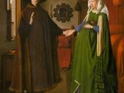 Jan van Eyck - Portrait of Giovanni Arnolfini and his Wife - WGA7690
