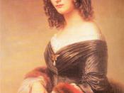 Deutsch: Cécile Mendelssohn Bartholdy, geb. Jeanrenaud Ölporträt von Eduard Magnus (1799—1872)